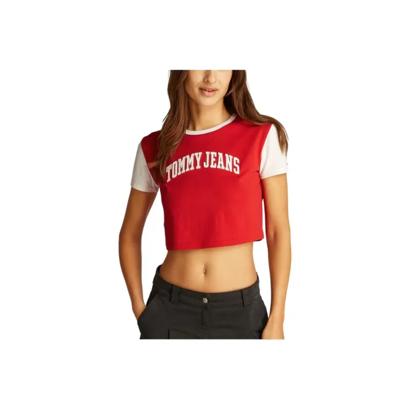 Tommy Hilfiger T Shirt Women's Red-1