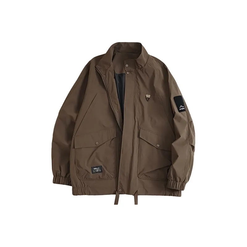 Boss Sen Autumn And Winter Season Windbreaker Jacket Plus Size Trendy Coat Men's-4