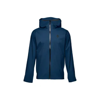BLACK DIAMOND Waterproof And Windproof Windbreaker Jacket Men's Indigo