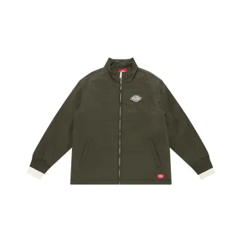 Dickies Puffer Jackets Unisex Army Green