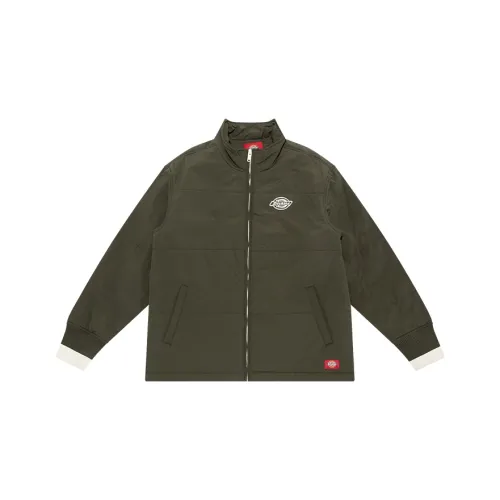 Dickies Puffer Jackets Unisex Army Green