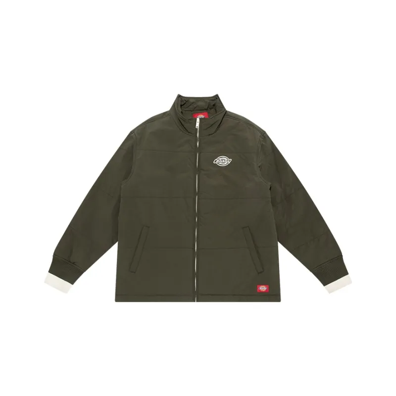 Dickies Puffer Jackets Unisex Army Green-0