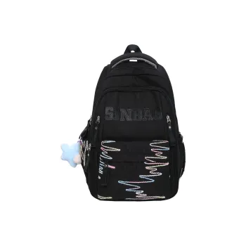 OUZIHUANG Nylon Backpack Unisex Multicolor