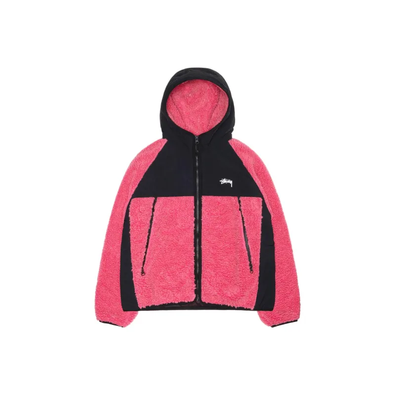 Stüssy Shearling Panelled Jacket-25