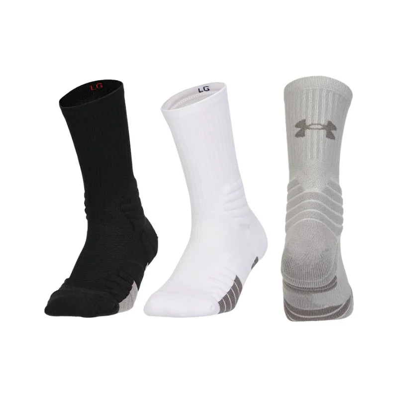 Under Armour Basketball Socks Unisex Combo Set-13