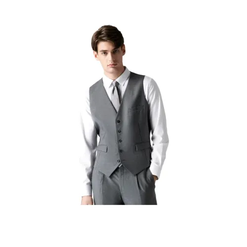 VICUTU Vests Men Dark Gray
