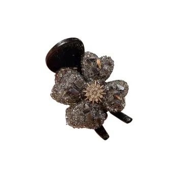 Left Europe Acrylic Hair Clips Women's