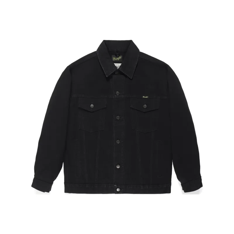 WACKO MARIA x WRANGLER SS24 Denim Jacket Unisex Black-0