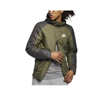 Nike Puffer Jackets Men Army Green