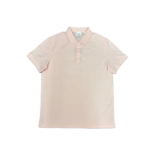 Burberry SS25 Polo Shirt Men's Pink