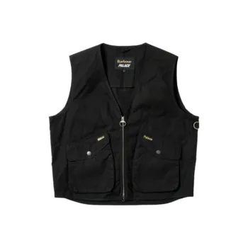 Barbour X PALACE X BARBOUR FW23 Co-brand Vests Unisex Black