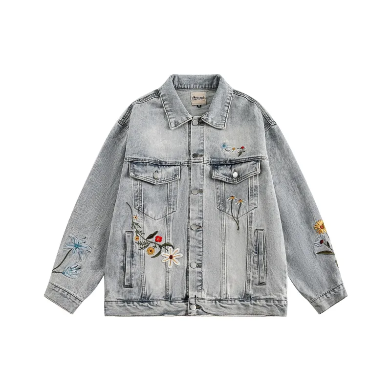 DARKCIRCLE Denim Jacket Unisex Light Blue-0