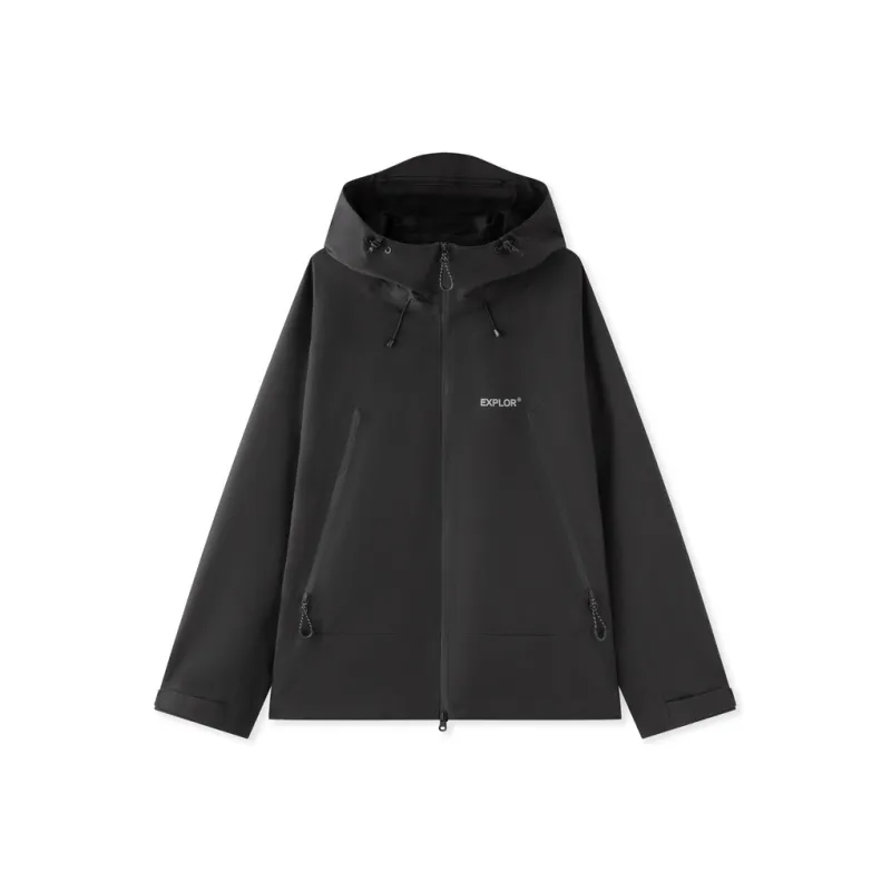 SEM/R Waterproof, Windproof, Breathable, Abrasion Resistant, Water Repellent Windbreaker Jacket Unisex-2