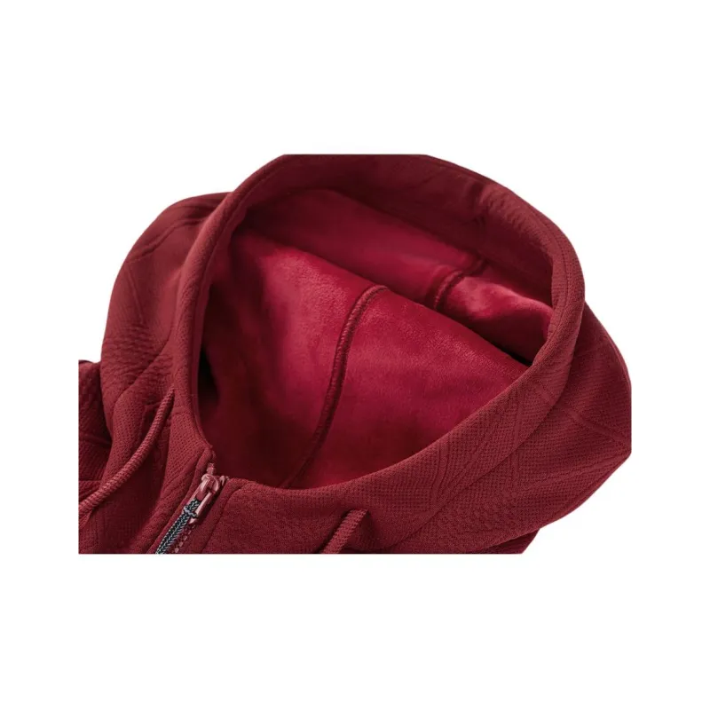 FAIRWHALE Jackets Coats Men's Dark Red-3