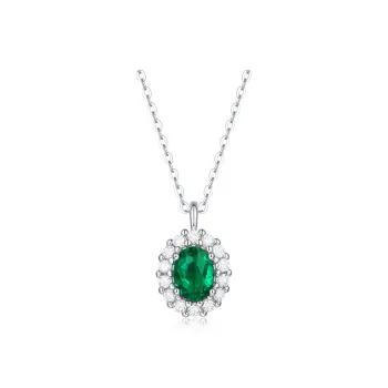 Syrup Synthetic Emerald Pendants Women's