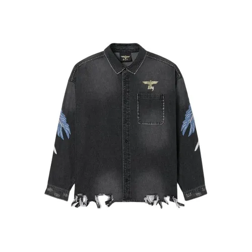 Boy London Denim Jacket Unisex Black