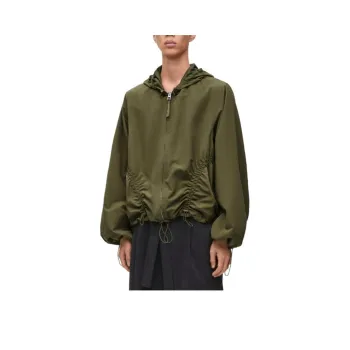 LOEWE Jackets Coats Men's Olive Green