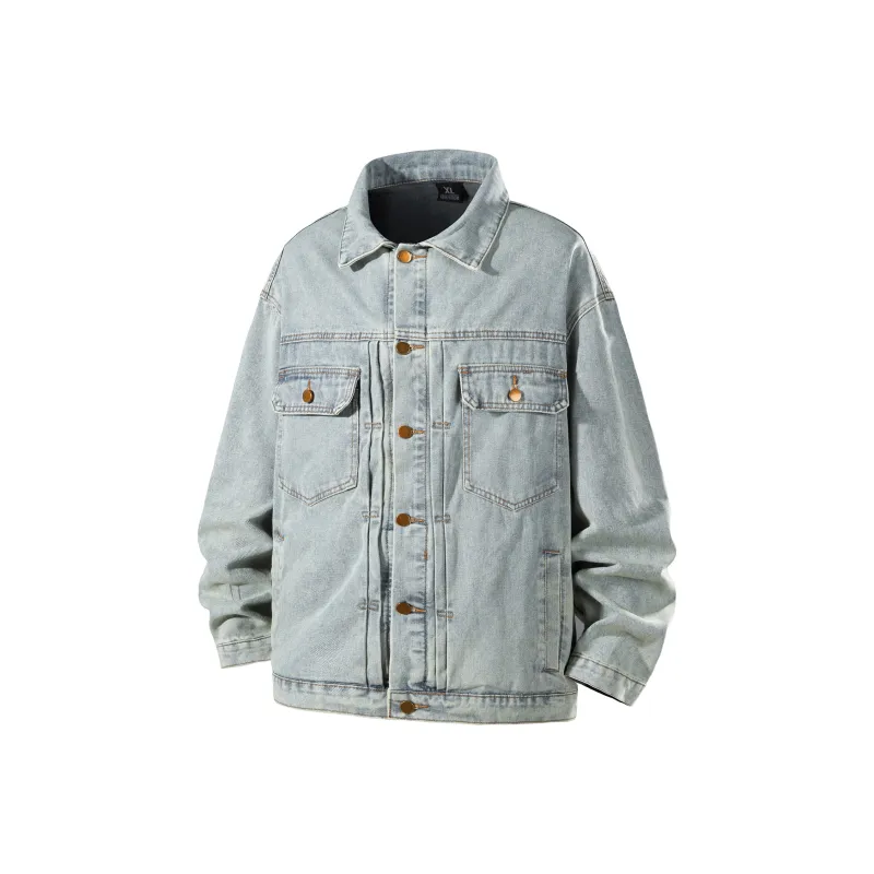 MERRTO Denim Jackets Unisex-14