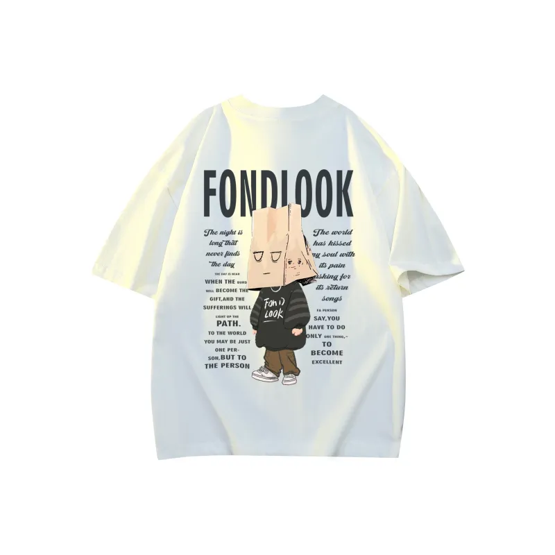 FONDLOOK T Shirts Unisex-3