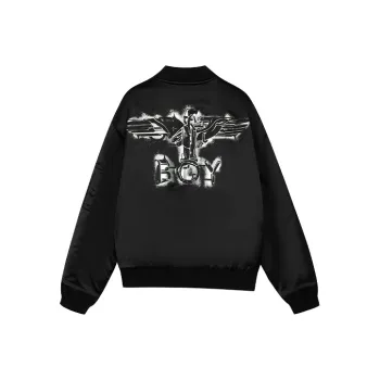 Boy London Puffer Jacket Winter Unisex Black