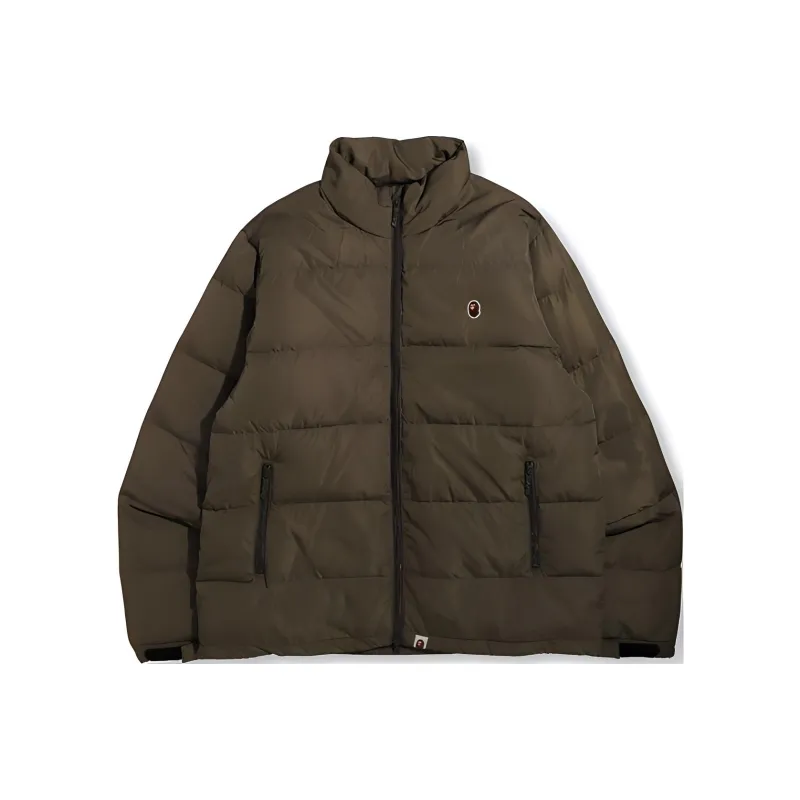 Bape Ape Head One Point Down Jacket-0