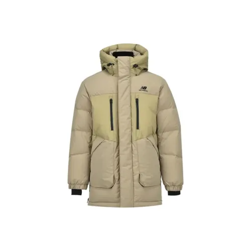 New Balance Down Jackets Men Khaki