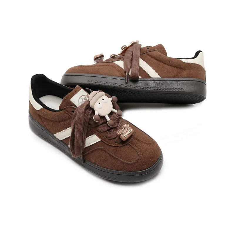 Feiyue Girly Heart Series Abrasion Resistant, Breathable, Lightweight Low Top Casual Shoes Women's-19