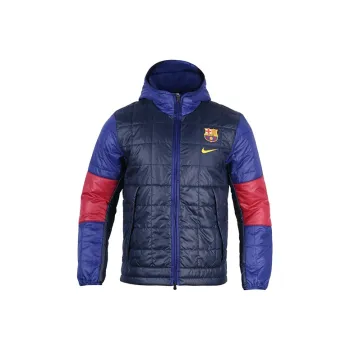 Nike Puffer Jackets Men Navy Blue