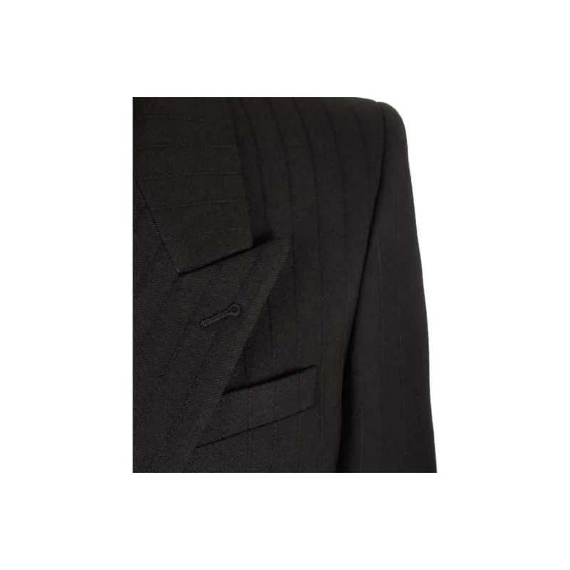 SAINT LAURENT FW23 Business Suit Men's Black-2
