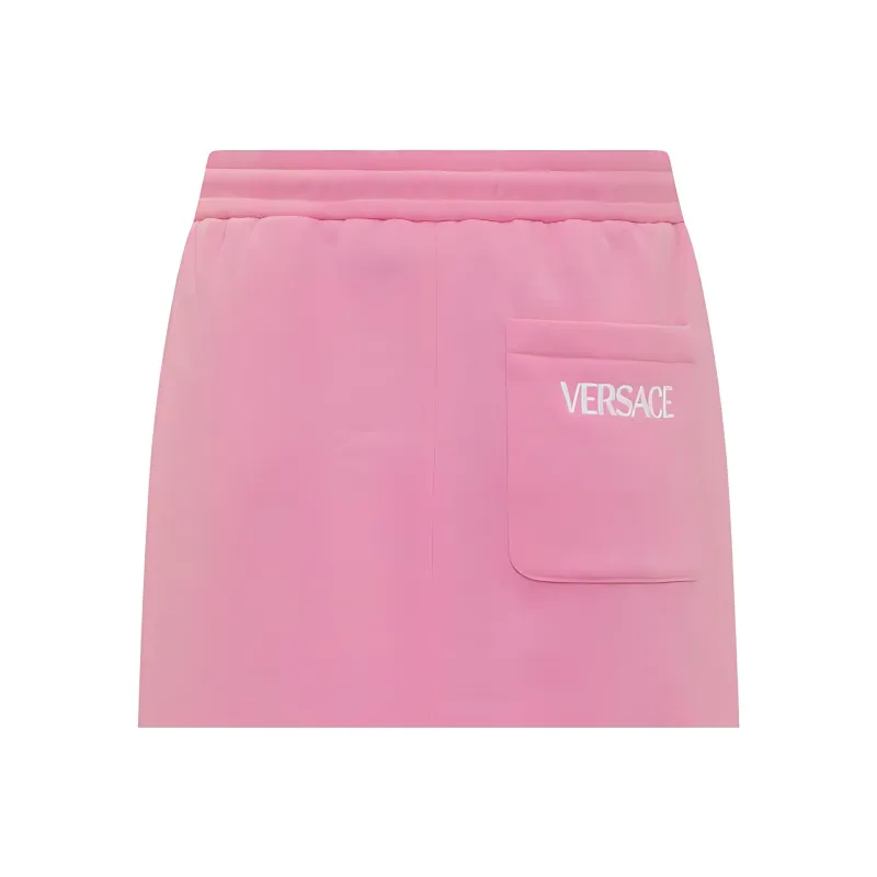 VERSACE SS23 Casual Short Skirts Women's Pink-2