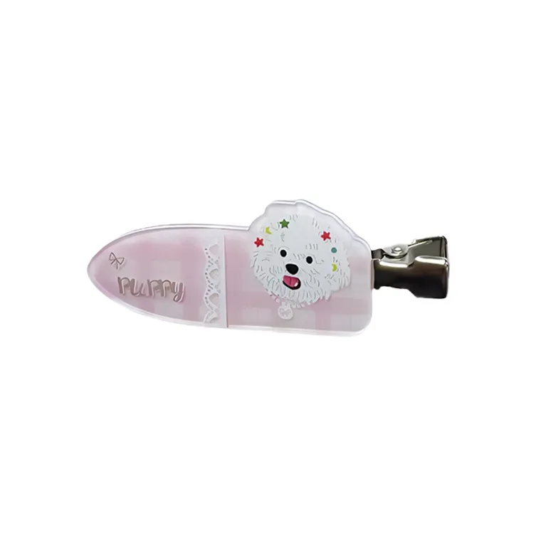 QIANFANGDAHUANGYE Resin Hair Clips Women's-12
