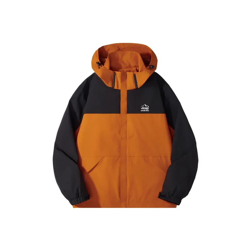 Jeep Windbreaker Jacket Trench Coat Unisex-3