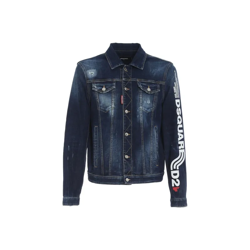 DSQUARED 2 Denim Jacket Men's Blue-0