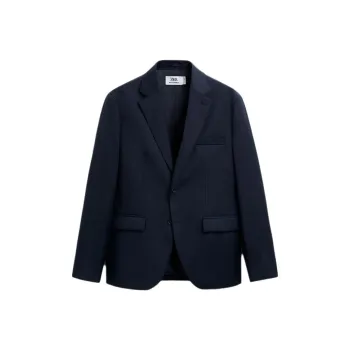 ZARA Business Suits Men Blue