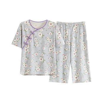 MADALLO Pajama Set Women's Light Blue