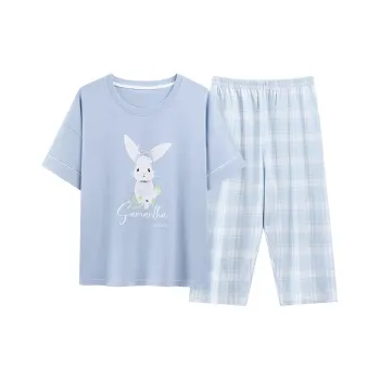 MADALLO Pajama Set Women's Sky Blue