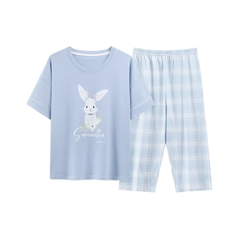 MADALLO Pajama Set Women's Sky Blue-0