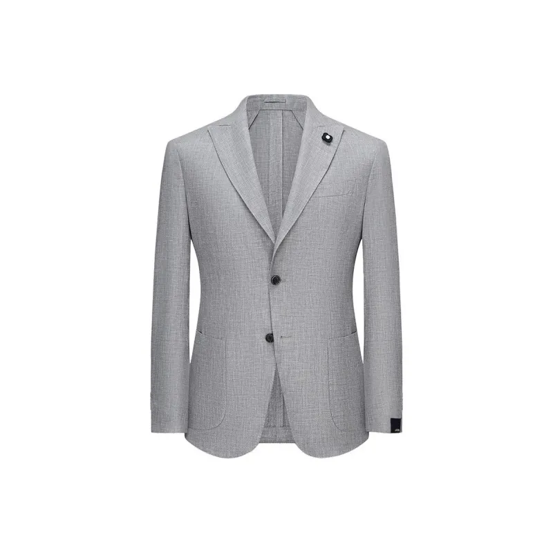 LARDINI Business Suit Men's Light Gray-0