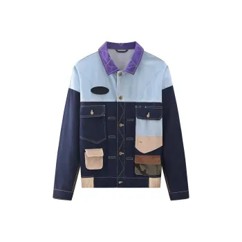 AlphaStyle Denim Jackets Unisex