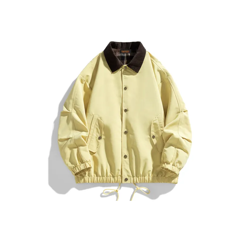 TONYKRZ Jackets Coats Unisex Coffee-12
