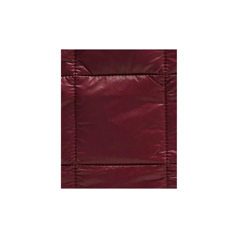 Lululemon Quilted Nylon Tote Bag Shopping Bag Handbag Regular Women's Deep Red-4