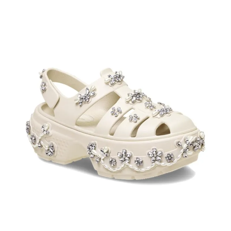Crocs Stomp Fisherman Clog Simone Rocha Stucco-1