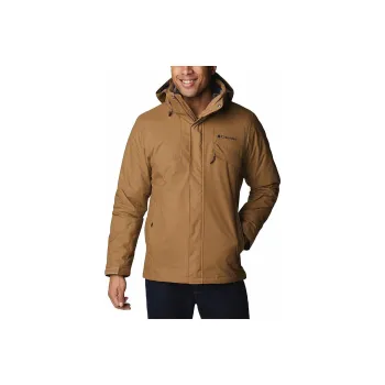 Columbia Waterproof And Breathable Windbreaker Jacket Men's Tan