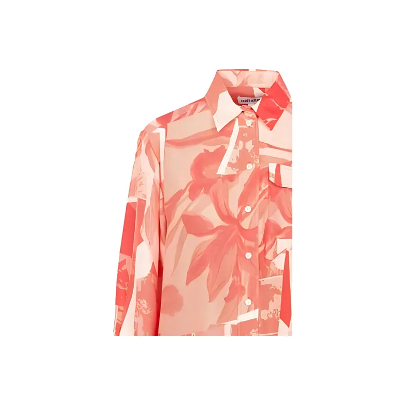 KENZO Shirts Women's Orange-4