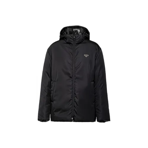 PRADA FW23 Jackets Coats Men's Black