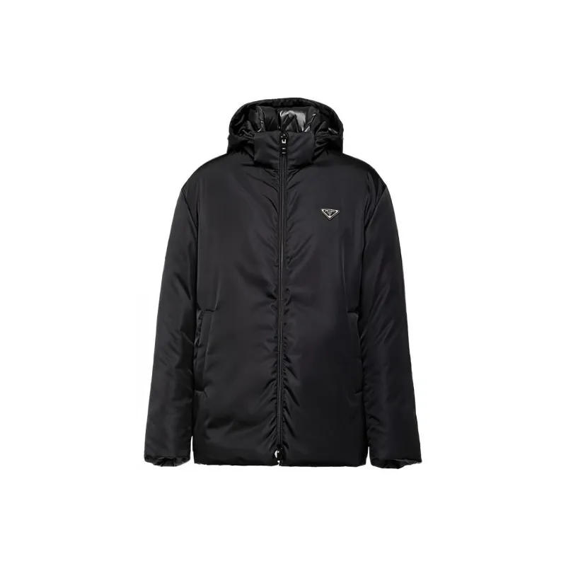 PRADA FW23 Jackets Coats Men's Black-0