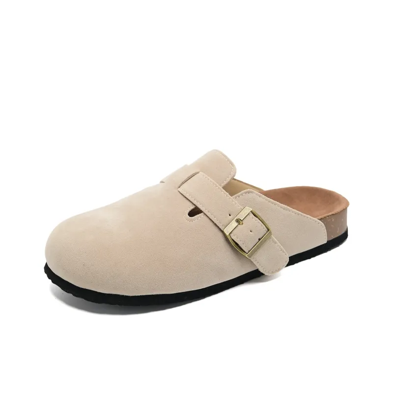 OAOQ Slip Resistant Abrasion Resistant Quiet Closed Toe Slippers Unisex-14
