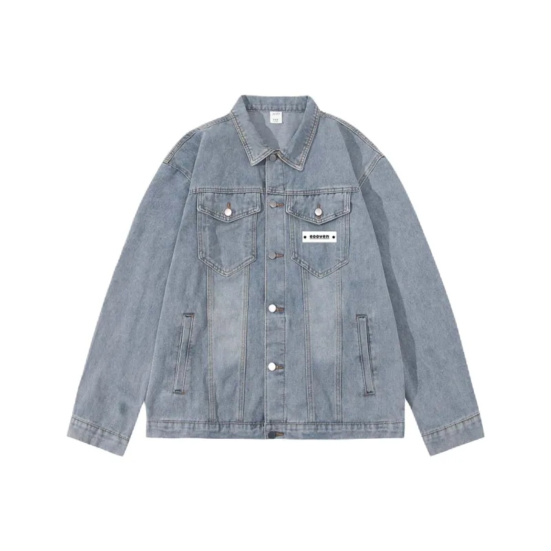 EOOVEN Denim Jackets Unisex-2