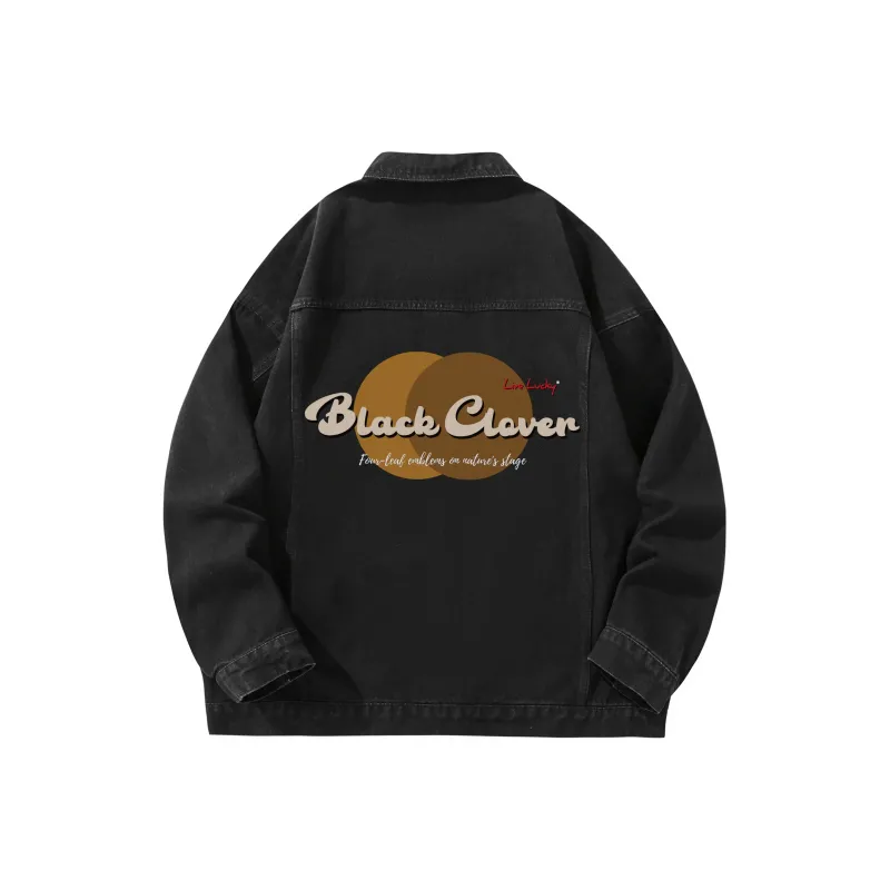BLACK CLOVER Denim Jacket Unisex-0