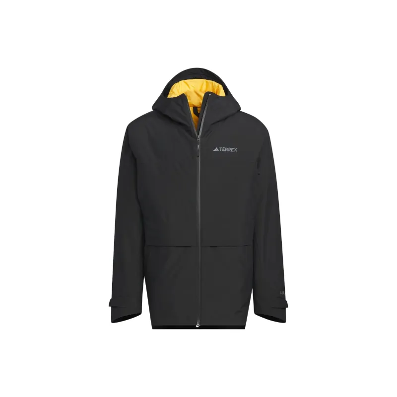 Adidas Terre Waterproof And Windproof Windbreaker Jacket Men's Black-0